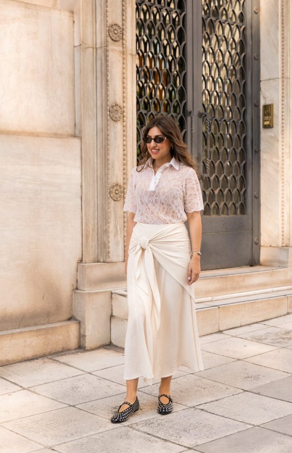 flared-linen-skirt
