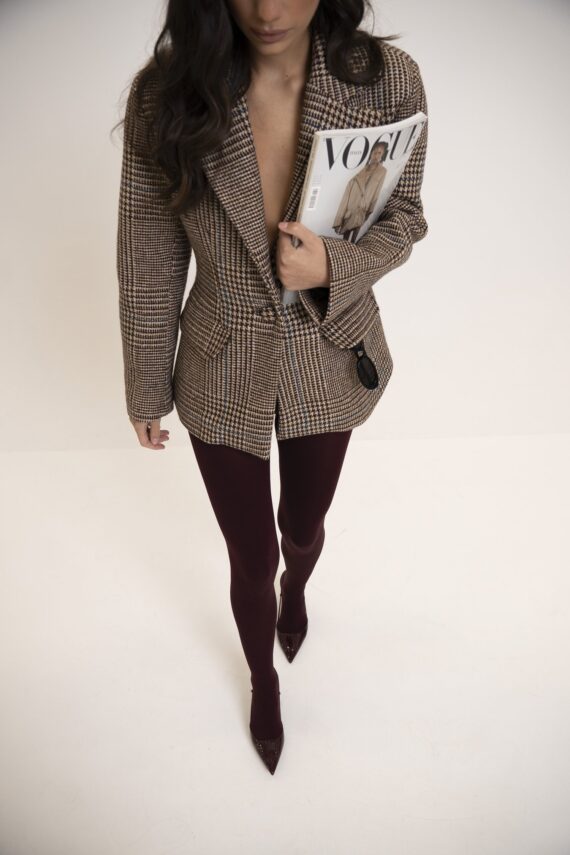 TAILORED BROWN BLAZER